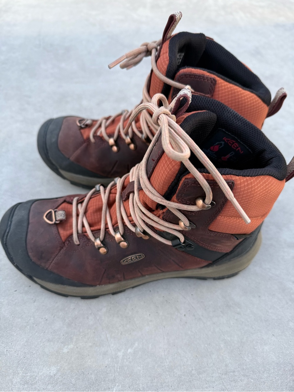 KEEN womens Rivel  Waterproof Hiking Boots